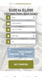 Mobile Screenshot of onlinepayday-assistance.net